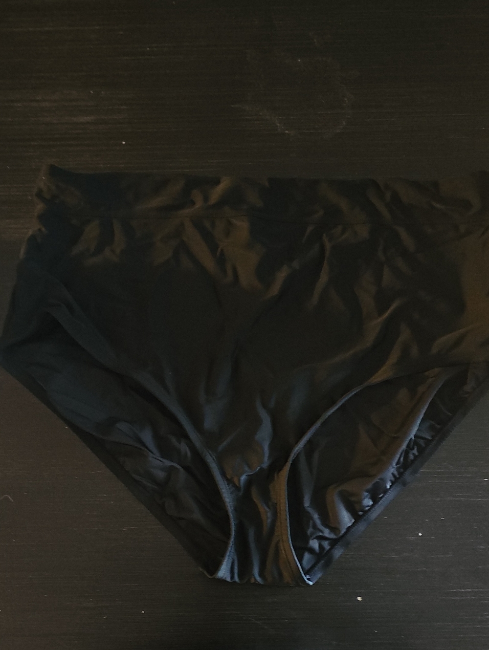 Shade & Shore Black High Waist Bikini Bottoms
